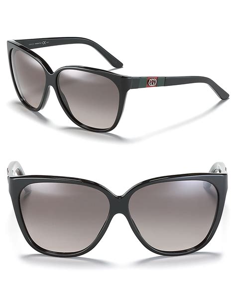 gucci asian fit black cat eye sunglasses|designer cat eye sunglasses polarized.